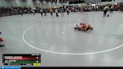 126 lbs Cons. Round 4 - Maddox Jackson, Claremore Wrestling Club vs Jay Paxton, Nebraska