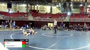 145 lbs Round 7 (8 Team) - Brigham Schoenbeck, Norris vs Kemper Reed, Waverly