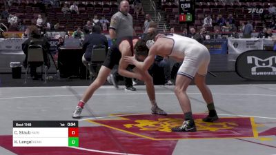 145 lbs Consi Of 8 #1 - Christopher Staub, Hatboro-Horsham vs Kane Lengel, Kennett