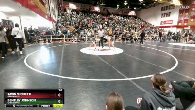 106 lbs Cons. Semi - Tavin Vendetti, Green River vs Bentley Johnson, Green River