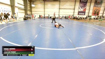 60 lbs Rd# 5- 3:45pm Friday Final Pool - Colton Perry, Oklahoma Outlaws Blue vs Issiac Hierro, Cali Red