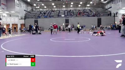 85-94 lbs Cons. Round 2 - Jackson Verst, Prodigy Wrestling Club vs Alexis Rodriquez, Hobart Wrestling Club