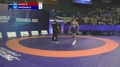 65 kg Final 3-5 - Khizir Dasiyev, France vs Brock Mantanona, United States