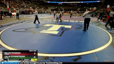 Quarterfinal - Kellen Peterson, Aurora vs Collin Schwartzkopf, Gering