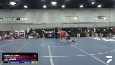 220 lbs Placement Matches (8 Team) - Derrick Steinke, Minnesota Red vs Collin Webb, Utah