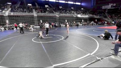 88 lbs Consi Of 8 #2 - Michael Keith, Natrona Colts WC vs Logan Padilla, Silverback WC