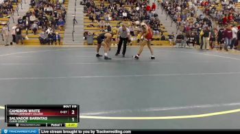149 lbs Champ. Round 1 - Cameron White, Triton Community College vs Salvador Barintas, Cloud County