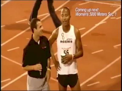 Phillip Reed Interview after 13:39 5k PR at 2011 Payton Jordan Invite