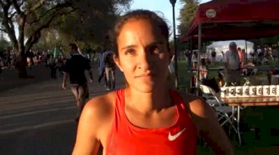 Lisa Aguilera after steeple at 2011 Payton Jordan Invite