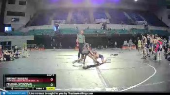 70 lbs Round 2 (3 Team) - Bryant Rogers, Team Bear Wrestling Club Navy vs Michael Sprovack, Summerville Takedown Club