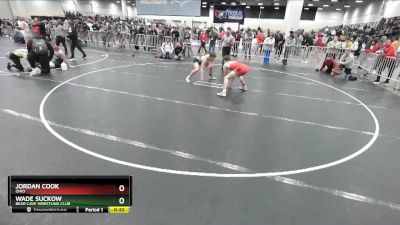 150 lbs Cons. Round 3 - Wade Suckow, Bear Cave Wrestling Club vs Jordan Cook, Ohio