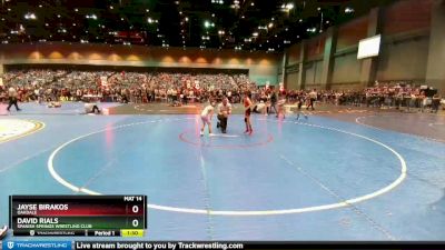 57-62 lbs Round 4 - Jayse Birakos, Oakdale vs David Rials, Spanish Springs Wrestling Club