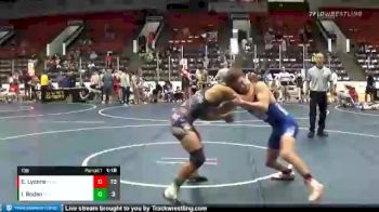 138 lbs Finals (2 Team) - Ian Boden, Funky Monkeys Grey vs Easton Lyonns, Flint Tropics