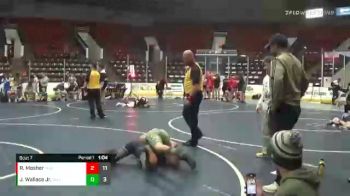 117 lbs Semis & 1st Wrestleback (8 Team) - Ryan Mosher, MI Pitbulls vs John Wallace Jr., Michigan Bulldogs