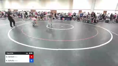 70 kg Rnd Of 64 - Dillon Carlson, Built By Brunson Wrestling vs Kilian Schultz, Colorado