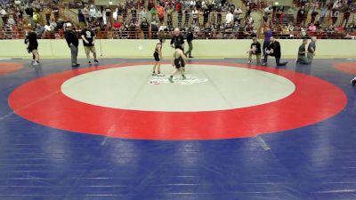 55 lbs Round Of 16 - Maverick Koran, Lassiter Jr Trojans Wrestling Club vs Brody Deems, Rockmart Takedown Club