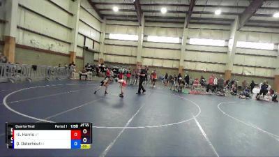 56 lbs Quarterfinal - Ezra Harris, UT vs Quinten Osterhout, ID