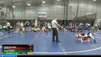 130 lbs Round 4 (6 Team) - Dylan Grant, Montana Maroon vs James Richard, Iowa Red