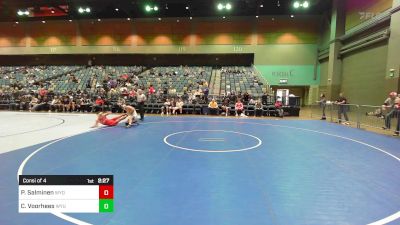 157 lbs Consi Of 4 - Paolo Salminen, Wyoming-UNATT vs Cooper Voorhees, Wyoming