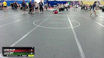 115 lbs Finals (2 Team) - Lucas Neff, Louisville WC vs Layne Miller, Ohio Gold 24k