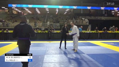 MATTHEW A. GILIBERTO vs DELLONTA J MILLS 2024 Pan Jiu Jitsu IBJJF Championship