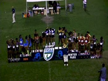 Girls 4x400 FHSAA 4A Awards