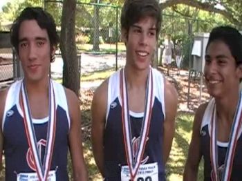 Columus boys repeat 4x800 state champions 2011 FHSAA 4A Finals