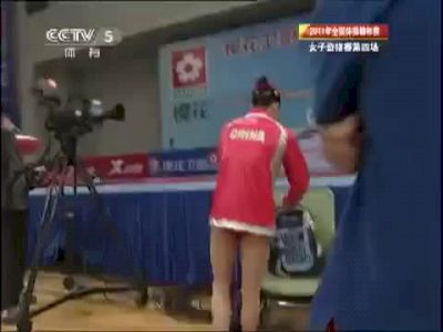 Tan Sixin FX - 2011 Chinese Nationals - qualification:TF