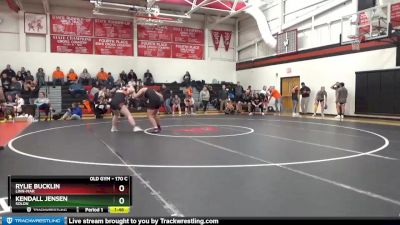 170 C Round 1 - Rylie Bucklin, Linn-Mar vs Kendall Jensen, Solon