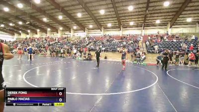 152 lbs Cons. Round 2 - Derek Fong, AZ vs Pablo Macias, AZ