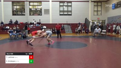 190 lbs Consi Of 4 - Tine Latimer, Baylor School vs Cole Erickson, St. Francis