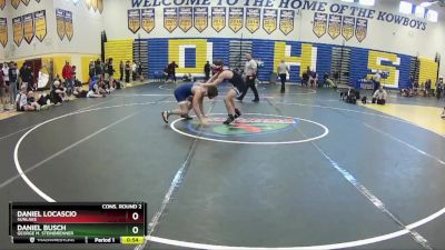 144 lbs Cons. Round 2 - DANIEL LOCASCIO, Sunlake vs Daniel Busch, George M. Steinbrenner