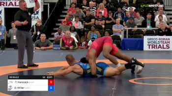 97 kg Rnd 2 - Tracy Hancock, Sunkist Kids WC vs Daniel Miller, Marines