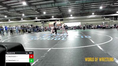 175 lbs Round Of 16 - Decker Bechtold, Steller Trained vs Bryce Newham, Columbia Wrestling Club