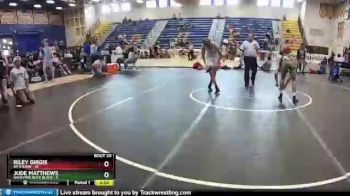 126 lbs Round 5 (8 Team) - Jude Matthews, Backyard Boyz Black vs Riley Girgis, AP X Kame