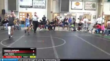 115 lbs Finals (2 Team) - Jake Tamai, AACo Allstars vs Gradey Harding, Warhawks Black