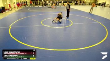 125 lbs Placement (4 Team) - Tucker Binner, PEM (Plainview/Elgin/Millville) vs Jace Ignaszewski, Maple River/United South Central