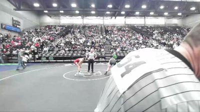 144 lbs Quarterfinal - Samuel Burr, Mountain View vs Ryker Olson, Spanish Fork