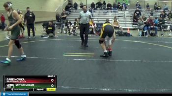 125 lbs Round 2 (6 Team) - Christopher Green, Ares vs Gabe Nowka, Michigan Matcats
