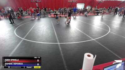 71 lbs Cons. Semi - Aden Spinelli, IL vs Dominic DeMarco, IL