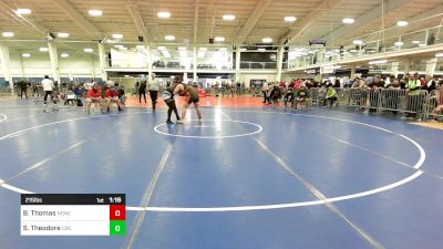 215 lbs Semifinal - Ben Thomas, None vs Shnider Theodore, Cbc Wc