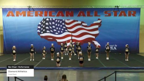 Diamond Athletics - Code Black [2022 Rec Cheer--Performance] 2022 American All Star Nationals