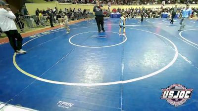 55 lbs Round Of 32 - Jackson Griffin, Division Bell Wrestling vs Nash Johnson, Greater Heights Wrestling