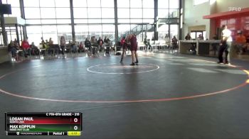 215 lbs Round 3 - Logan Paul, North Linn vs Max Kopplin, Indee Mat Club