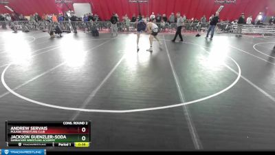 175 lbs Cons. Round 2 - Andrew Servais, Pulaski Wrestling Club vs Jackson Guenzler-Soda, Sarbacker Wrestling Academy