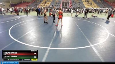 119-120 lbs Round 1 - Colt Bowers, KS vs Sean Kersten, IA