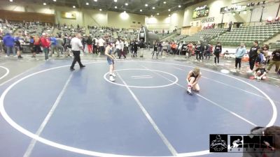 100 lbs Round Of 16 - Mason Miller, Amador Sierra vs Huntley Keller, Nevada Elite WC