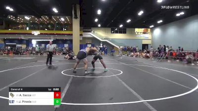 235 lbs Consi Of 4 - Aaron Sacca, Central Florida vs Joseph Pineda, Dubuque WC