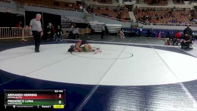 D3-144 lbs Champ. Round 1 - Frederico Luna, Amphitheater vs Armando Herring, Poston Butte