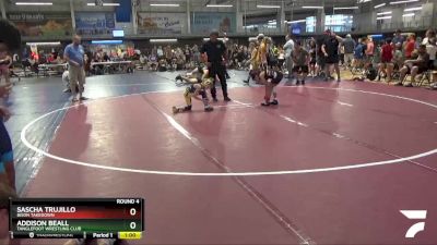 55+62 Round 4 - Addison Beall, Tanglefoot Wrestling Club vs Sascha Trujillo, Bison Takedown